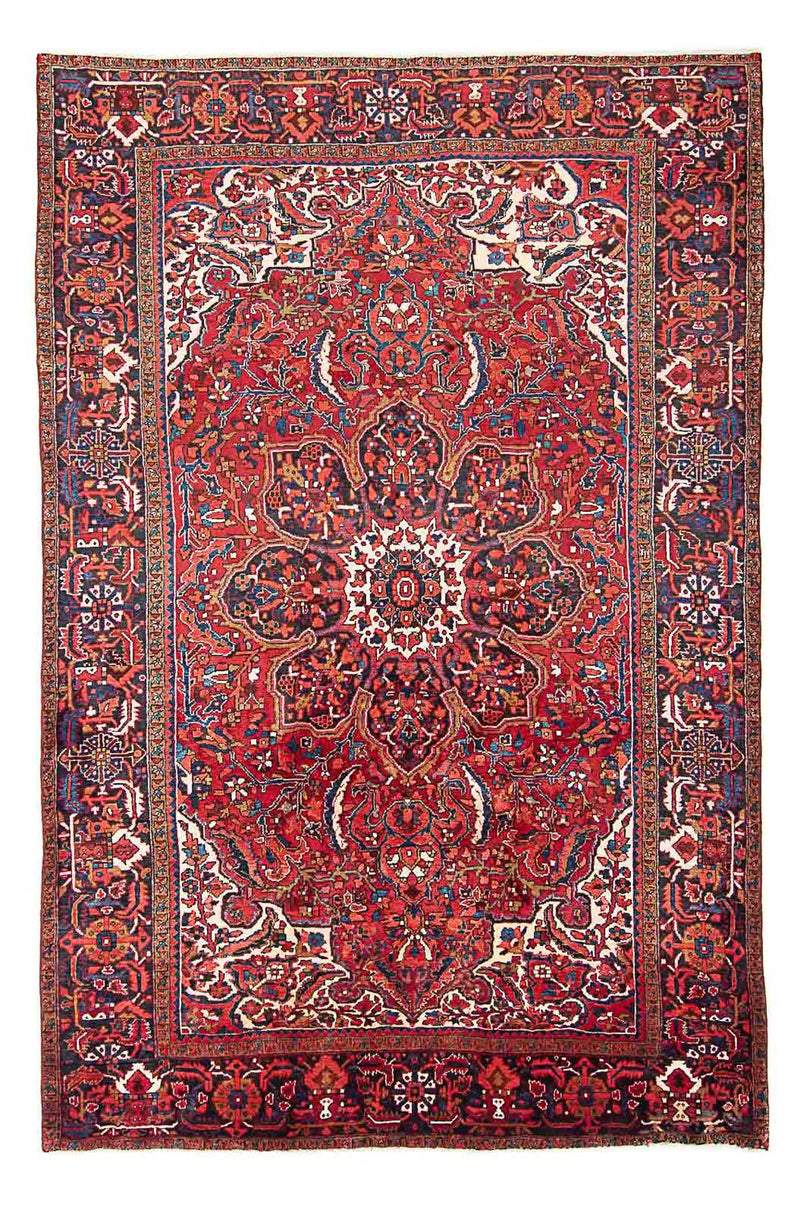 Alfombra persa - Nómada - 368 x 248 cm - rojo