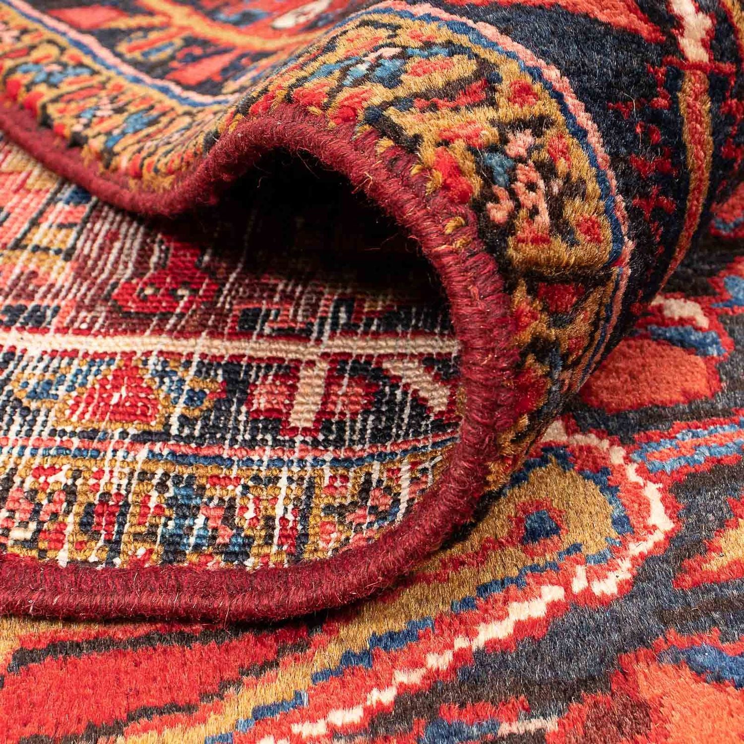 Alfombra persa - Nómada - 368 x 248 cm - rojo
