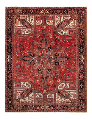 Alfombra persa - Nómada - 328 x 257 cm - rojo oscuro