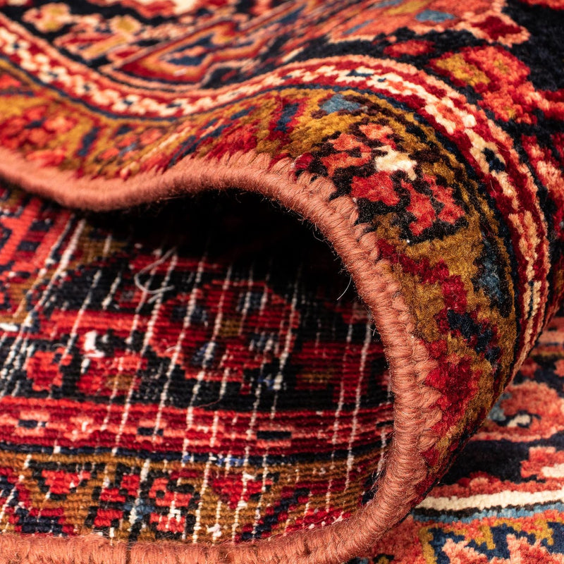 Alfombra persa - Nómada - 368 x 272 cm - rojo oscuro