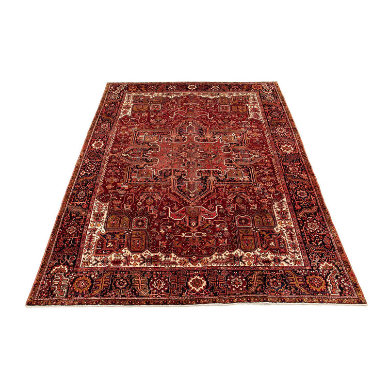 Alfombra persa - Nómada - 368 x 272 cm - rojo oscuro
