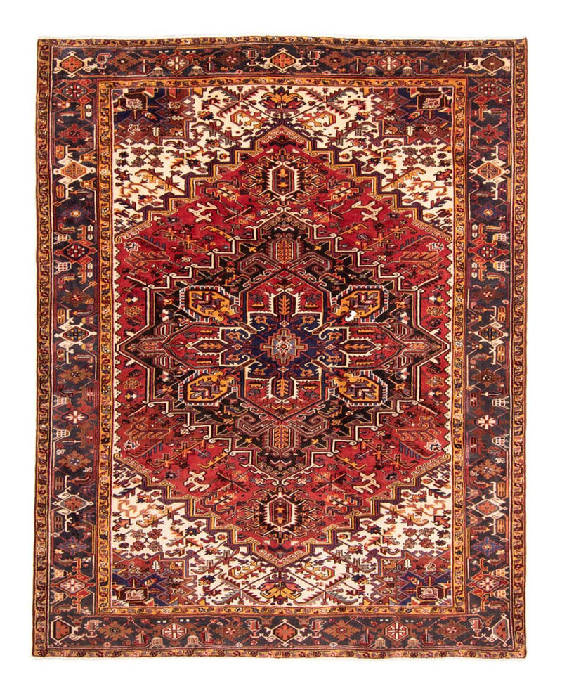 Alfombra persa - Nómada - 329 x 254 cm - rojo oscuro