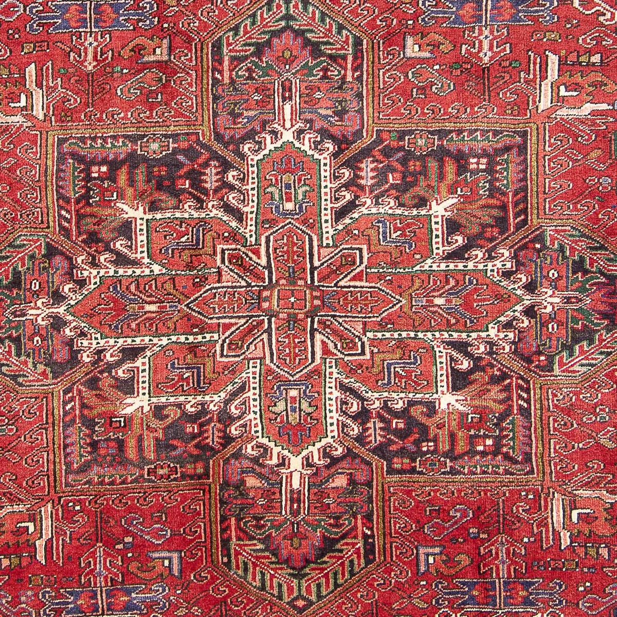 Alfombra persa - Nómada - 350 x 251 cm - rojo