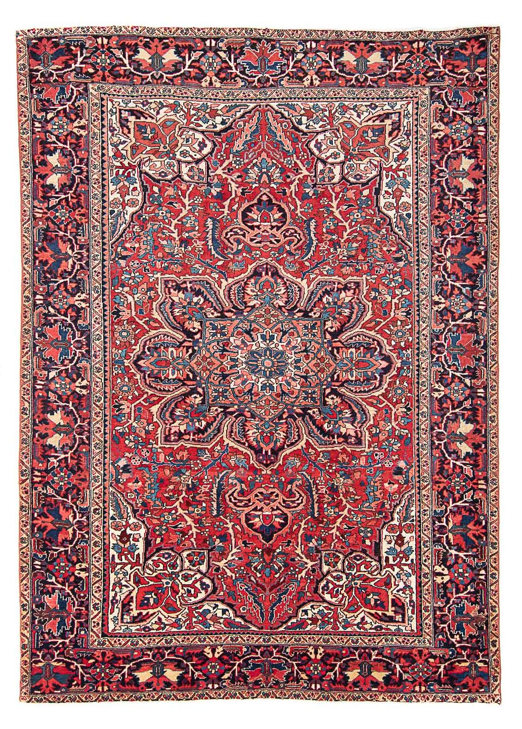 Alfombra persa - Nómada - 351 x 258 cm - rojo