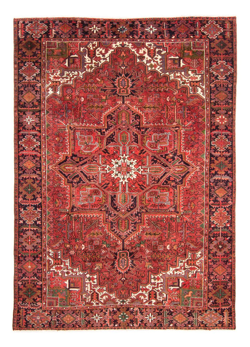 Alfombra persa - Nómada - 326 x 230 cm - rojo oscuro