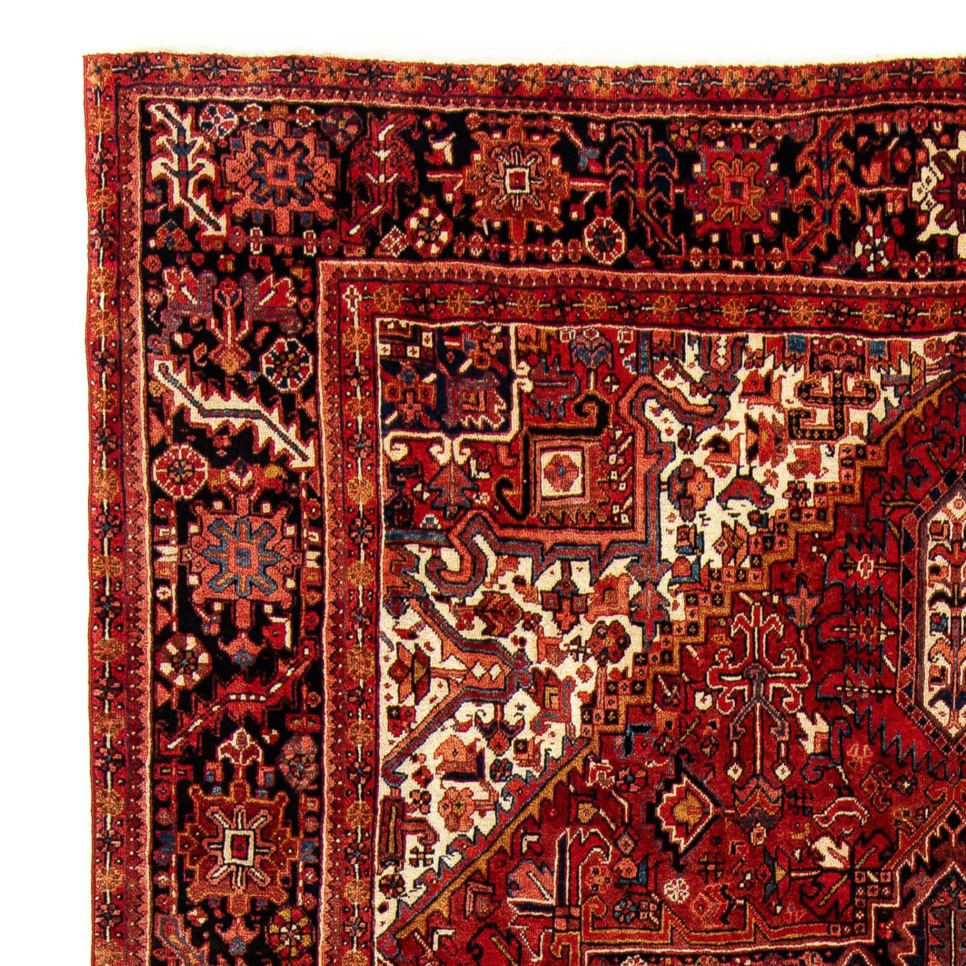 Heriz Alfombra 374x295cm - Alfombra persa