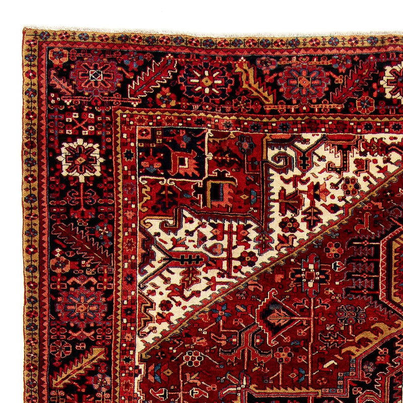 Alfombra persa - Nómada - 393 x 304 cm - rojo oscuro