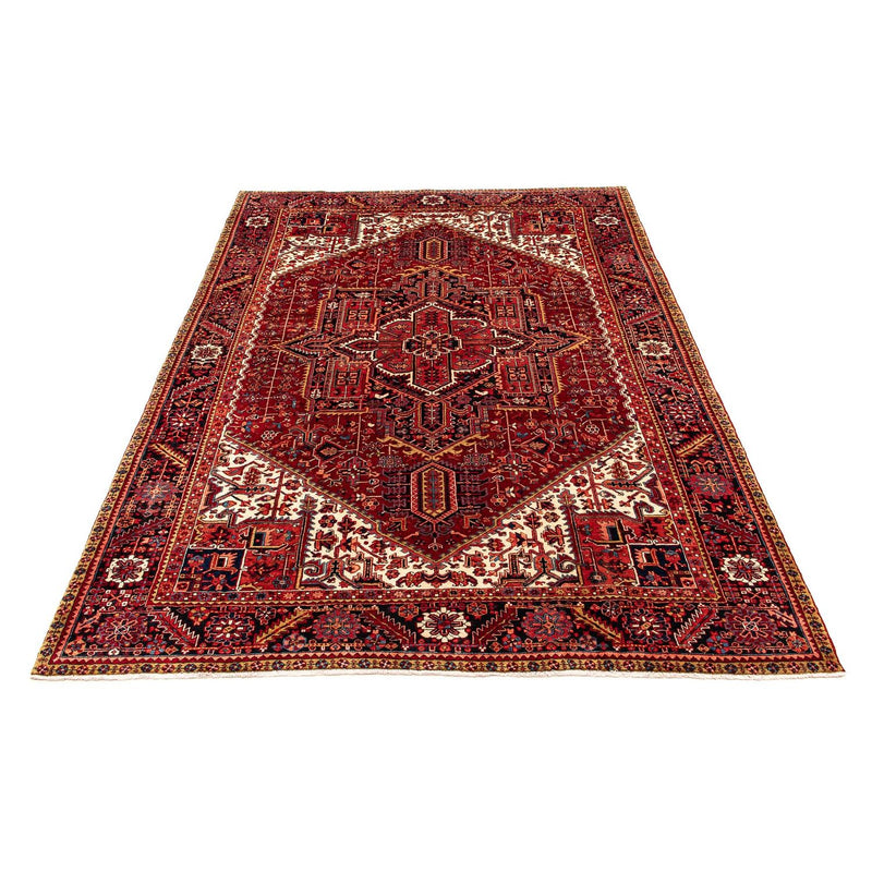 Alfombra persa - Nómada - 393 x 304 cm - rojo oscuro