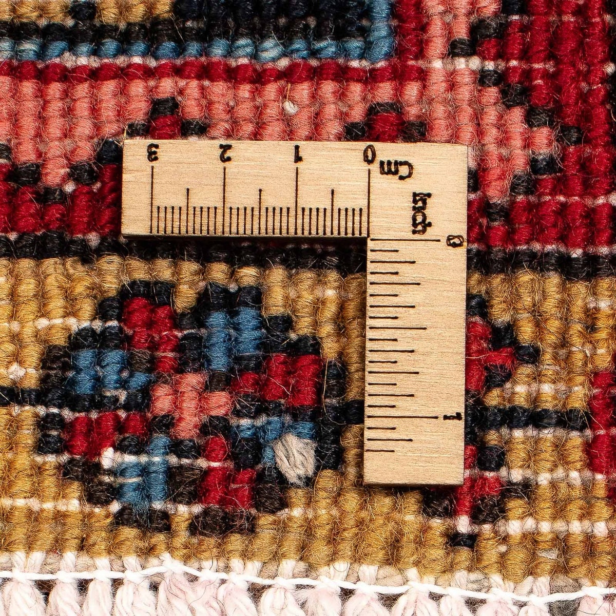 Alfombra persa - Nómada - 393 x 304 cm - rojo oscuro