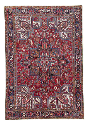 Alfombra persa - Nómada - 313 x 250 cm - rojo