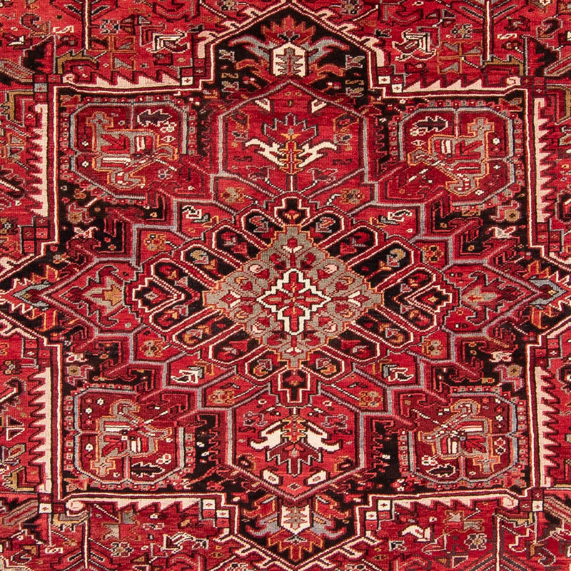Alfombra persa - Nómada - 361 x 267 cm - rojo oscuro