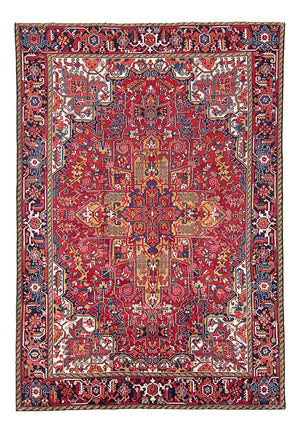 Alfombra persa - Nómada - 335 x 240 cm - rojo