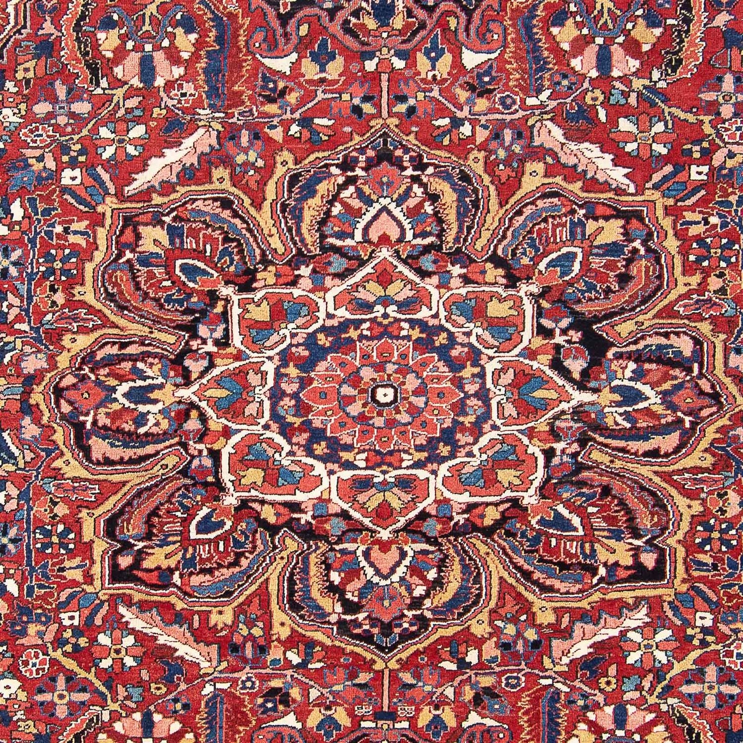 Alfombra persa - Nómada - 376 x 270 cm - rojo