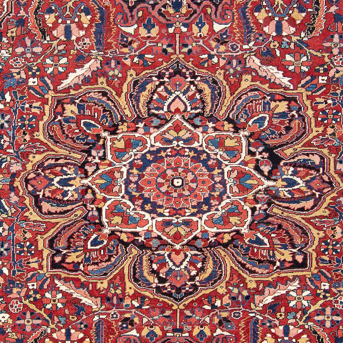 Alfombra persa - Nómada - 376 x 270 cm - rojo