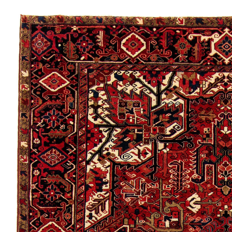 Alfombra persa - Nómada - 380 x 260 cm - rojo oscuro