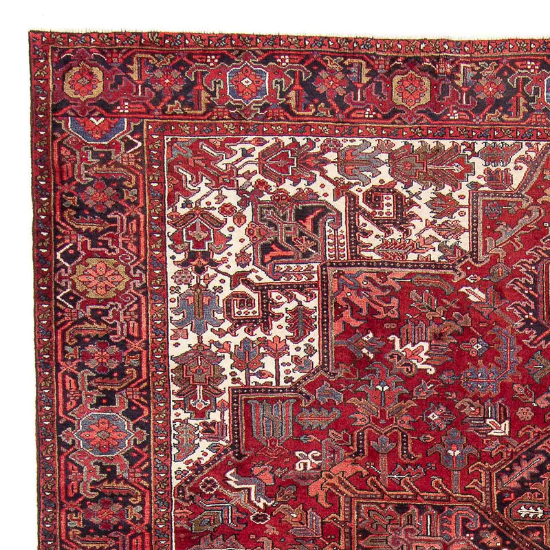 Alfombra persa - Nómada - 346 x 255 cm - rojo oscuro