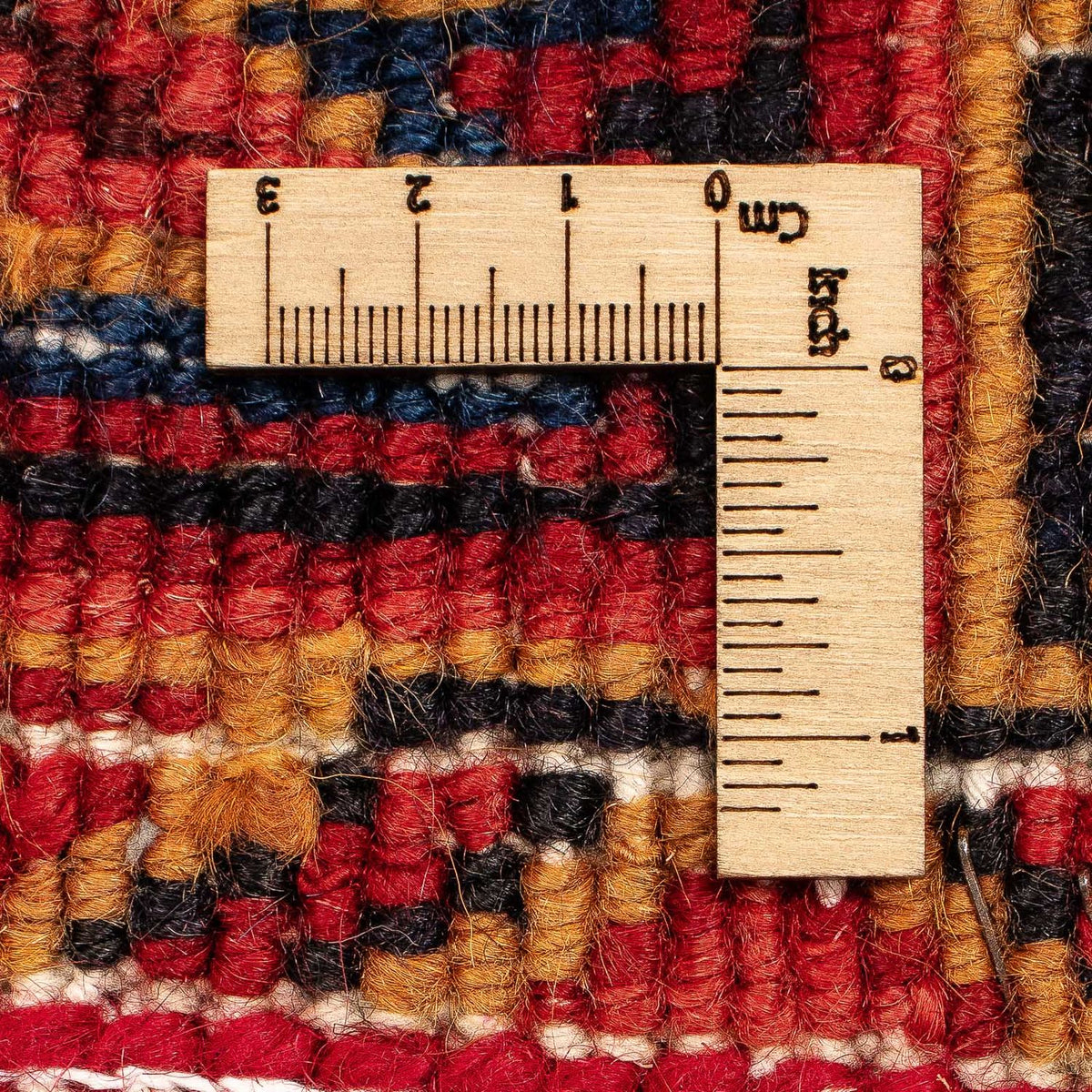 Alfombra persa - Nómada - 391 x 304 cm - rojo oscuro