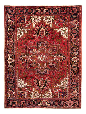 Alfombra persa - Nómada - 348 x 257 cm - rojo oscuro