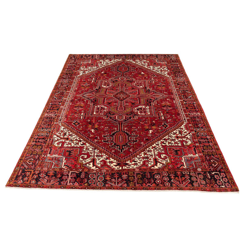 Alfombra persa - Nómada - 398 x 298 cm - rojo oscuro