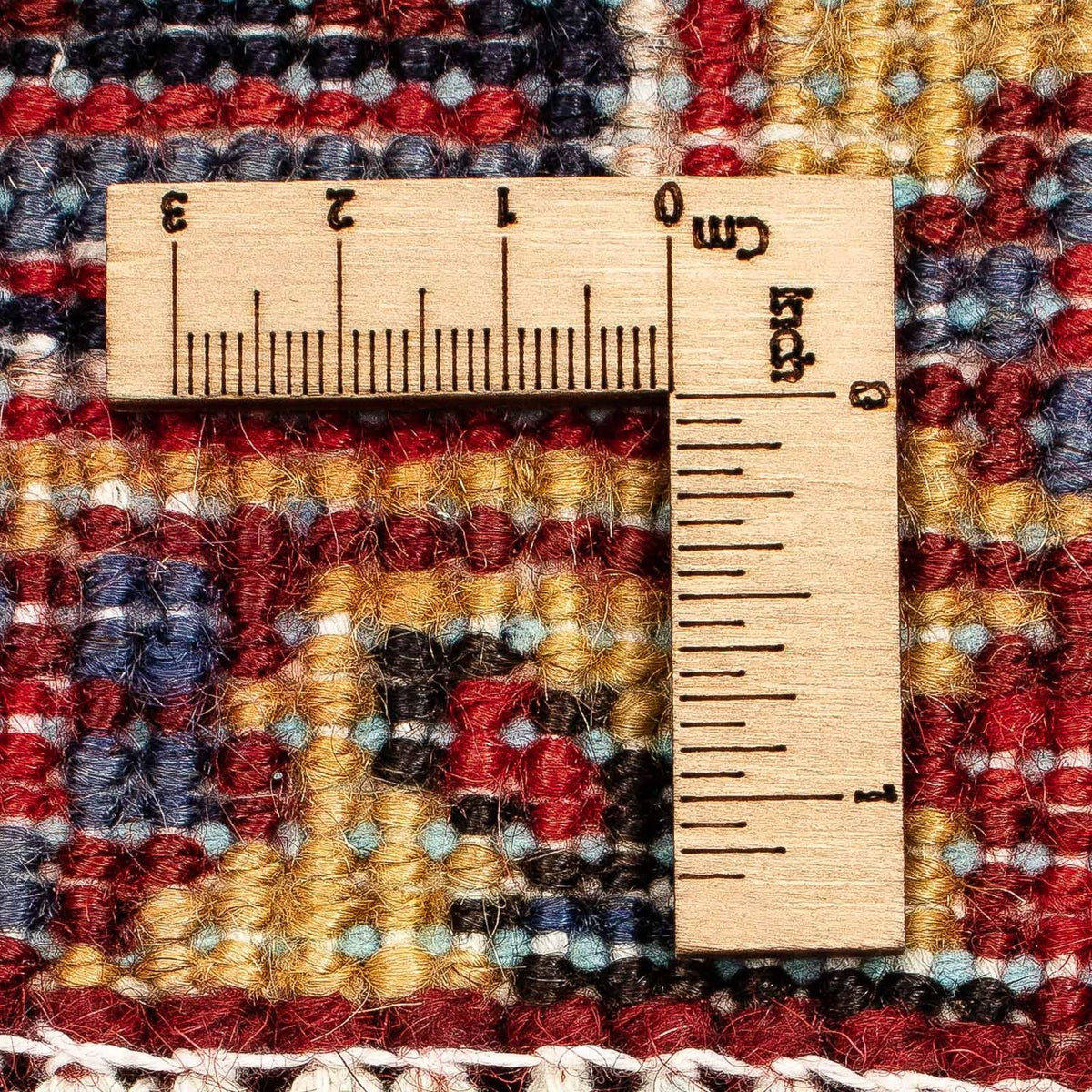 Alfombra persa - Nómada - 380 x 310 cm - rojo oscuro