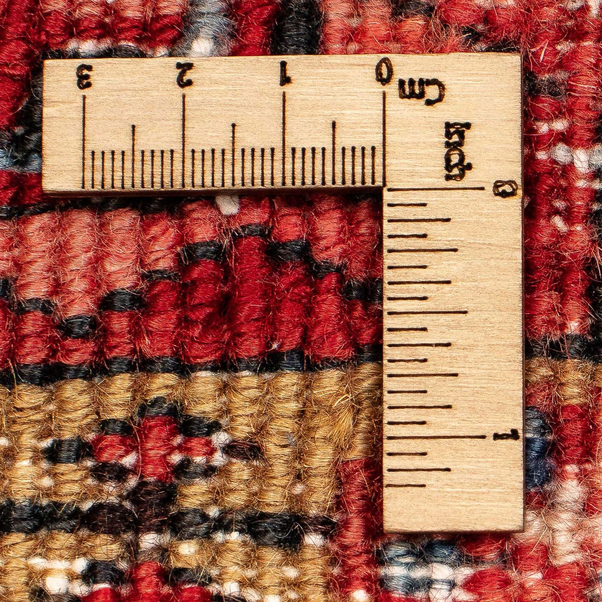 Alfombra persa - Nómada - 397 x 304 cm - rojo oscuro