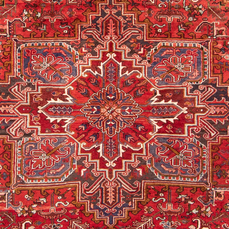 Alfombra persa - Nómada - 345 x 260 cm - rojo oscuro