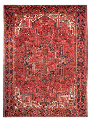 Alfombra persa - Nómada - 345 x 250 cm - rojo oscuro