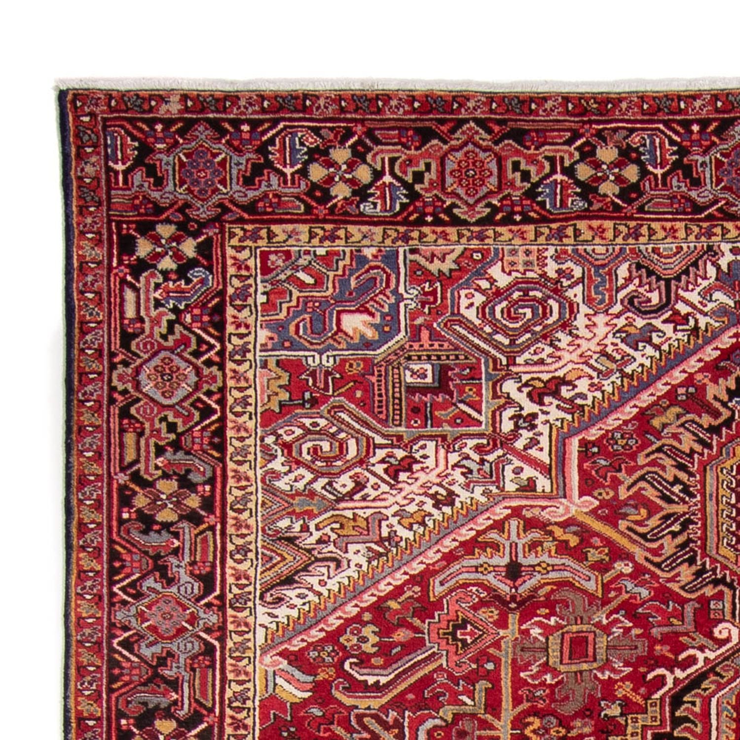 Alfombra persa - Nómada - 345 x 247 cm - rojo oscuro