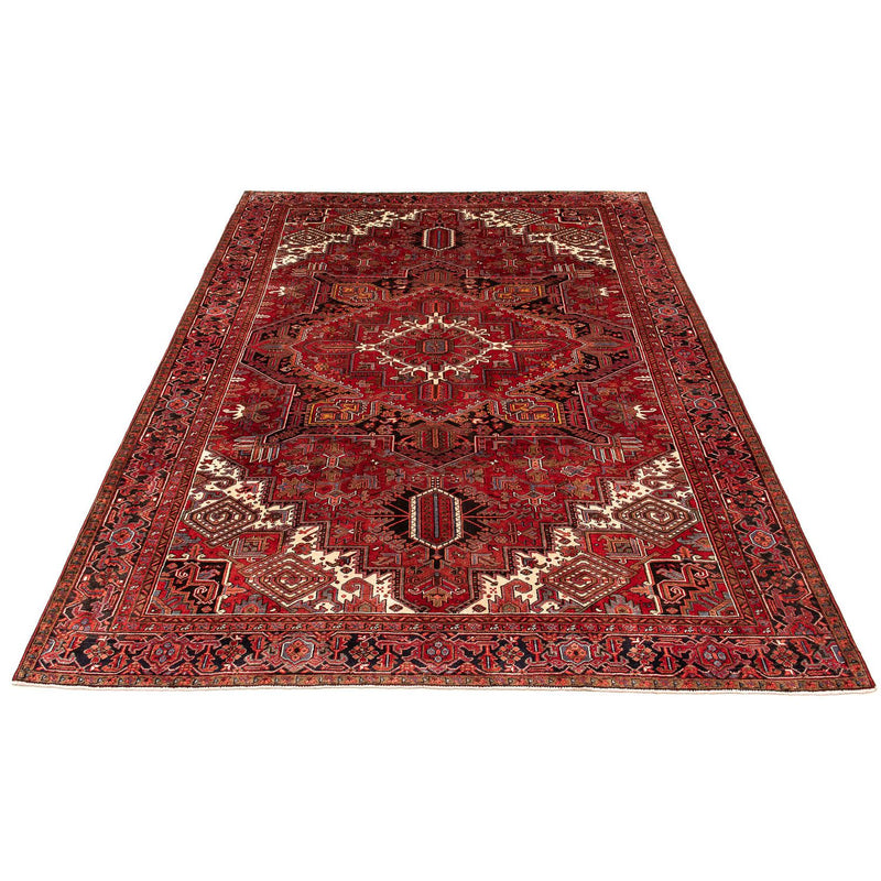 Alfombra persa - Nómada - 390 x 300 cm - rojo oscuro