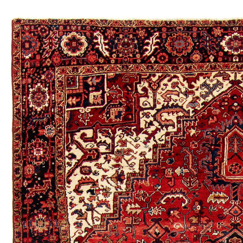 Alfombra persa - Nómada - 384 x 280 cm - rojo oscuro