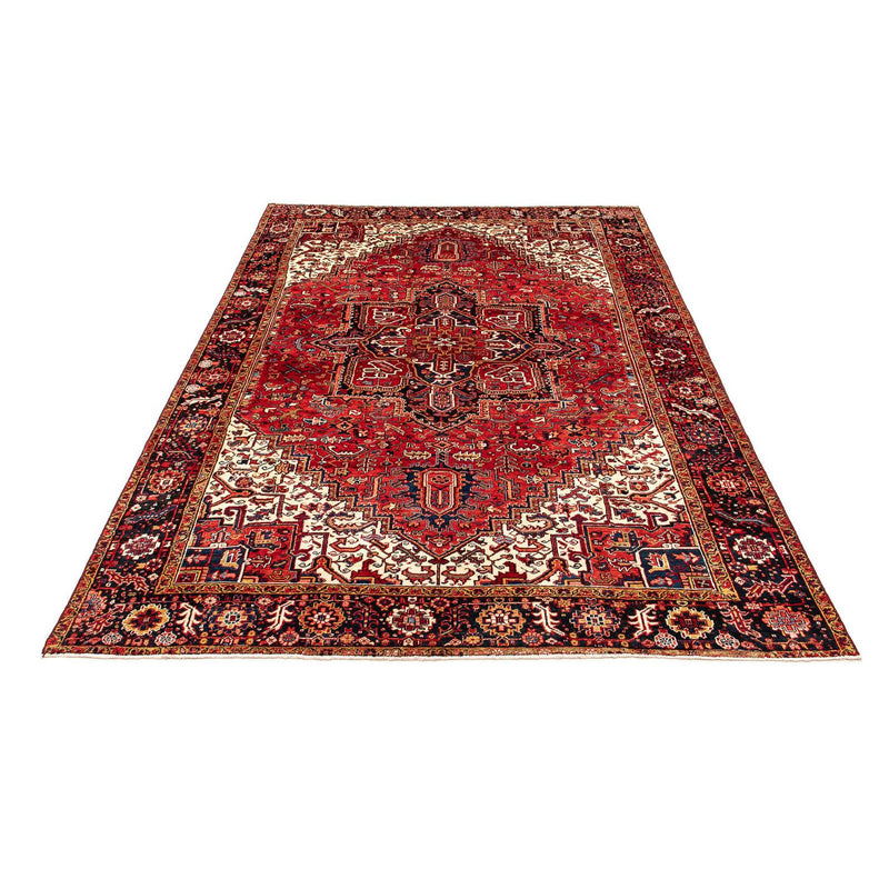 Alfombra persa - Nómada - 384 x 280 cm - rojo oscuro