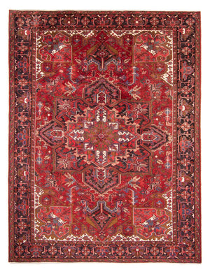 Alfombra persa - Nómada - 326 x 247 cm - rojo oscuro