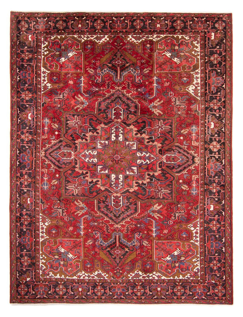 Alfombra persa - Nómada - 326 x 247 cm - rojo oscuro