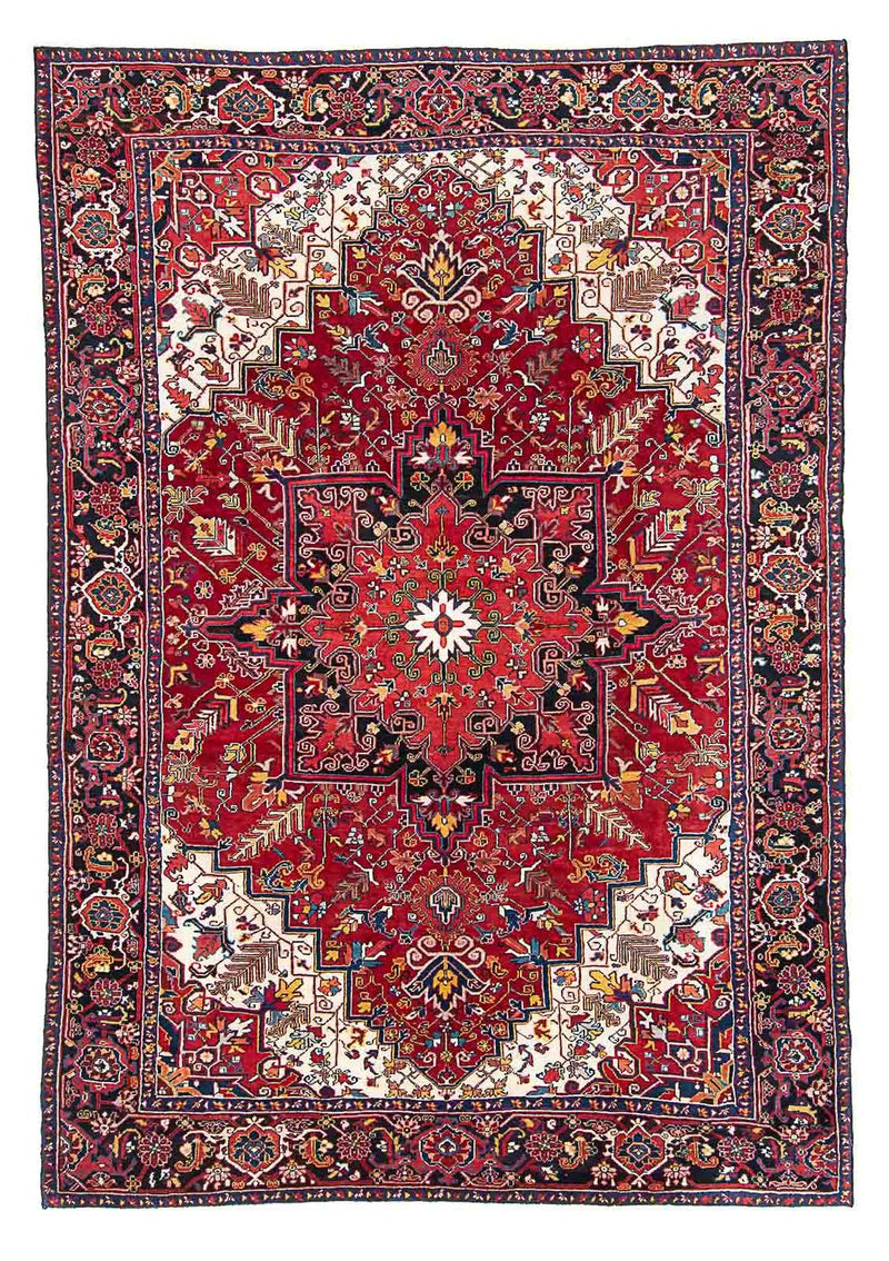 Alfombra persa - Nómada - 323 x 230 cm - rojo claro
