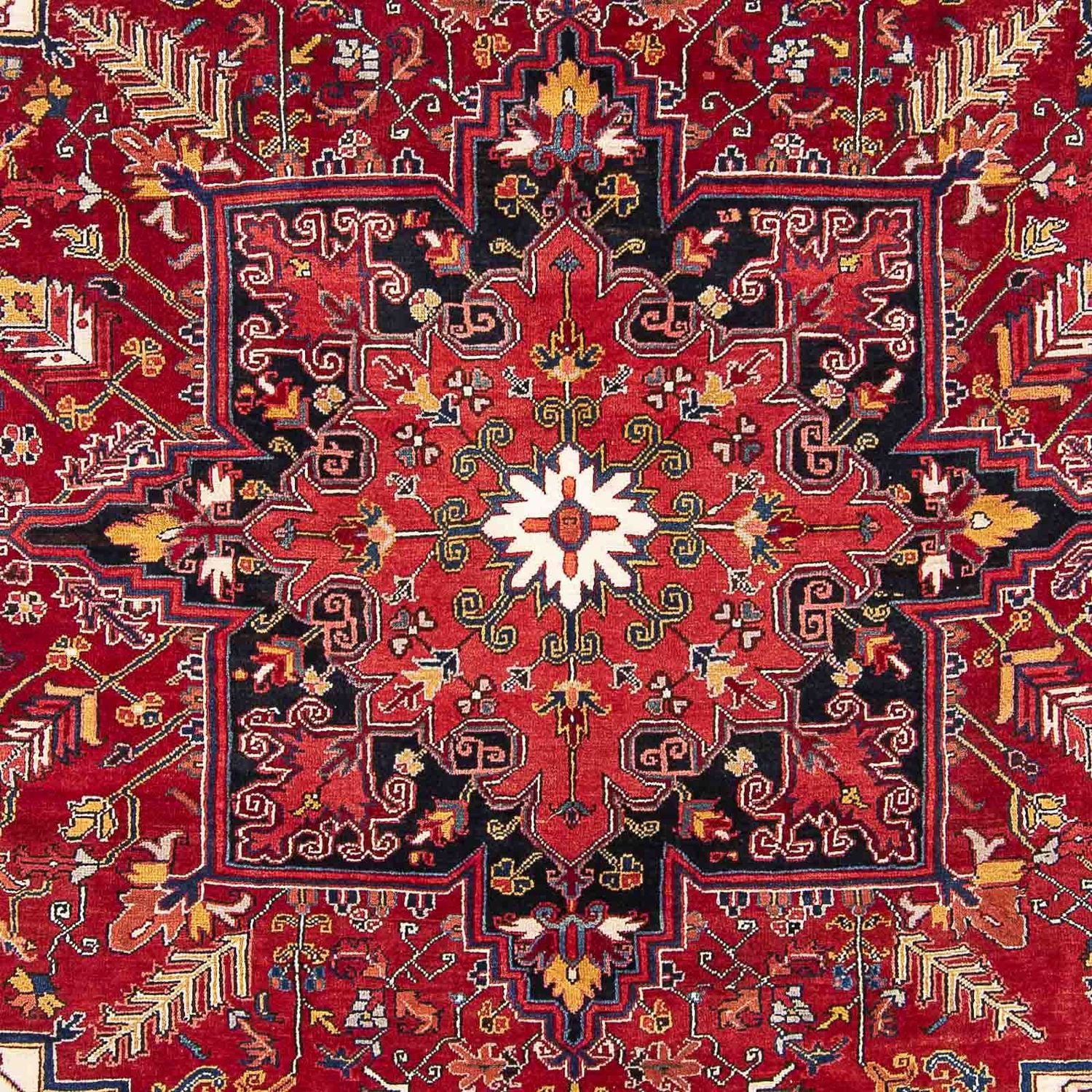 Alfombra persa - Nómada - 323 x 230 cm - rojo claro