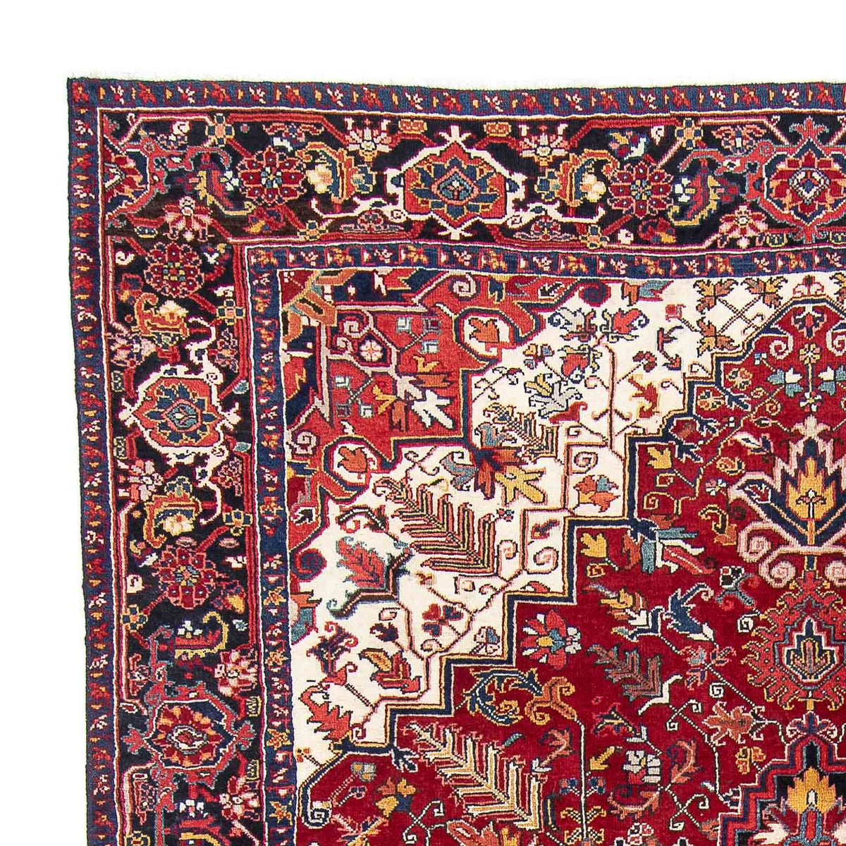 Alfombra persa - Nómada - 323 x 230 cm - rojo claro