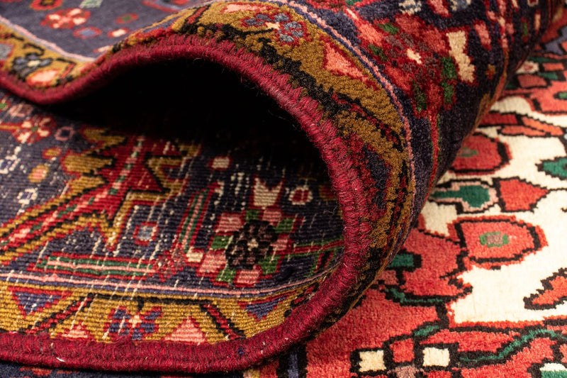 Alfombra persa - Nómada - 362 x 277 cm - rojo oscuro