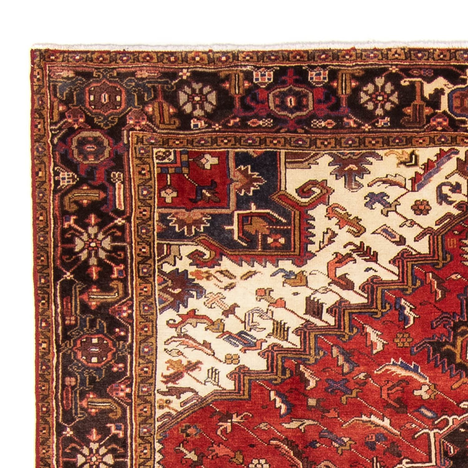 Alfombra persa - Nómada - 331 x 248 cm - rojo oscuro