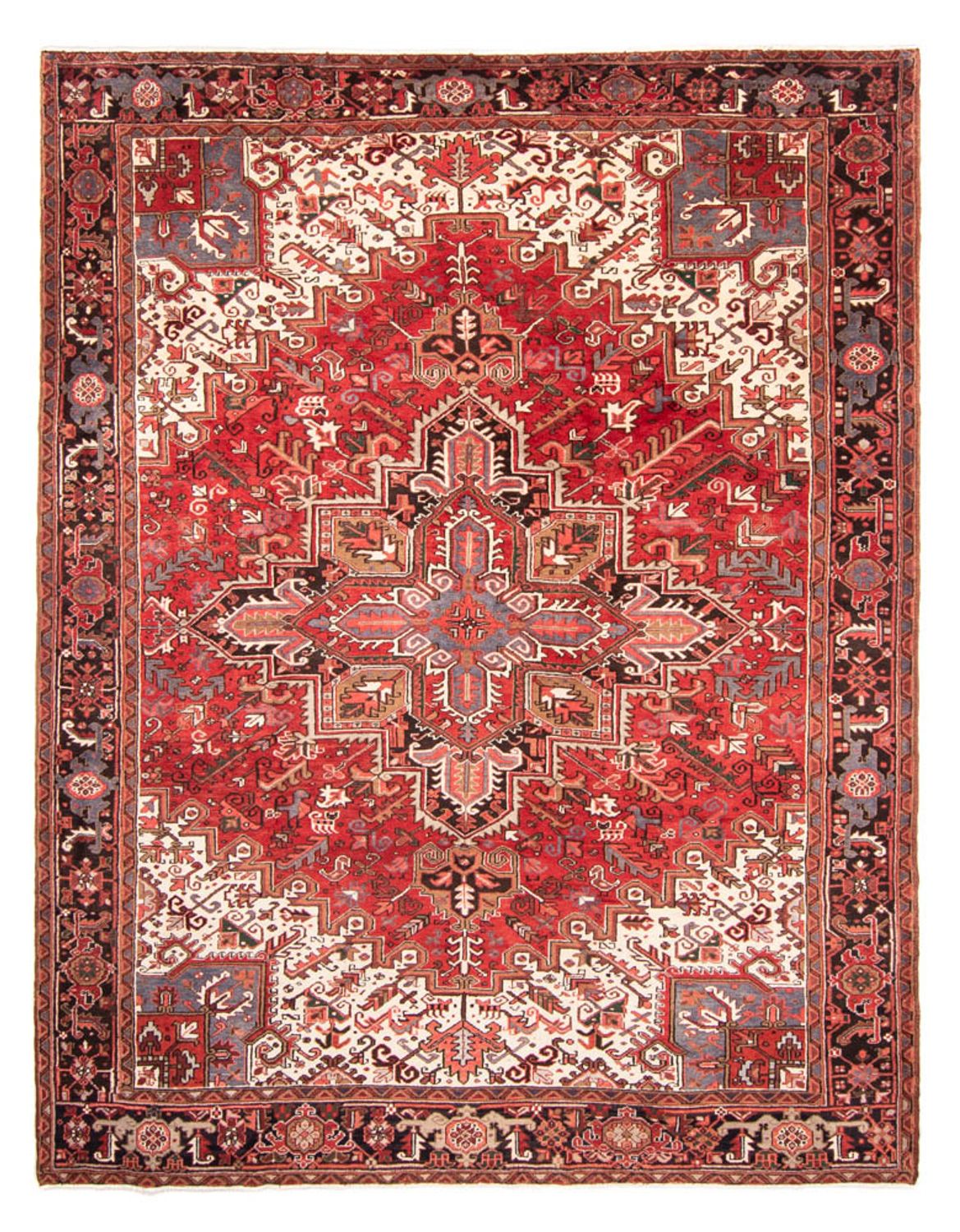 Alfombra persa - Nómada - 340 x 260 cm - rojo
