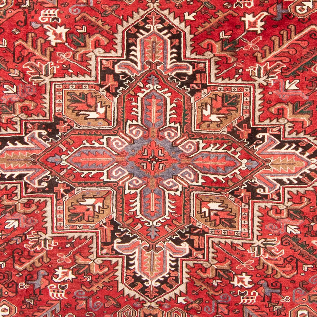 Alfombra persa - Nómada - 340 x 260 cm - rojo