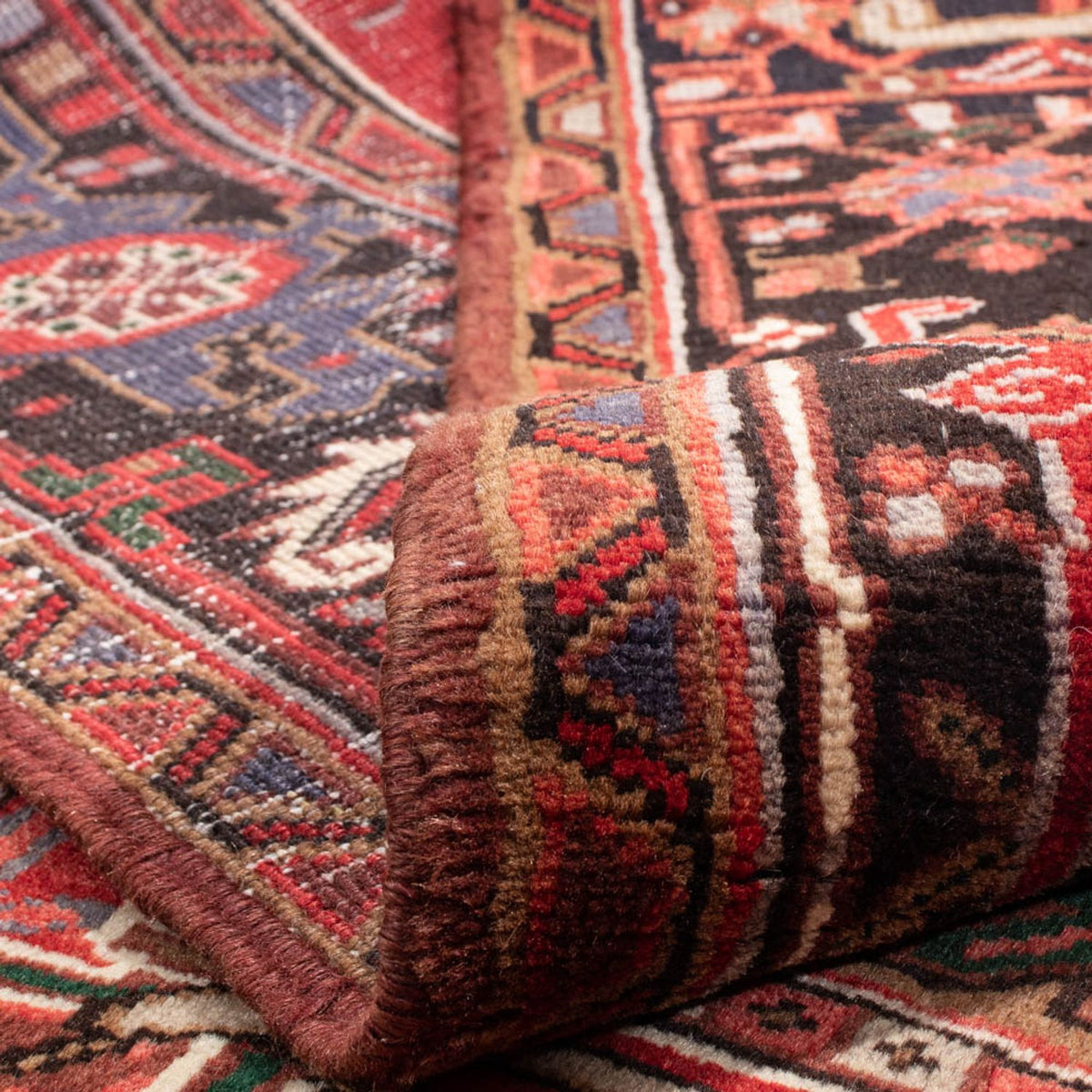 Alfombra persa - Nómada - 340 x 260 cm - rojo