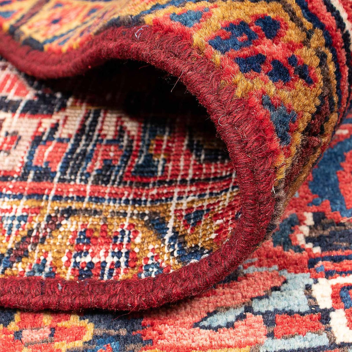 Alfombra persa - Nómada - 355 x 257 cm - rojo claro