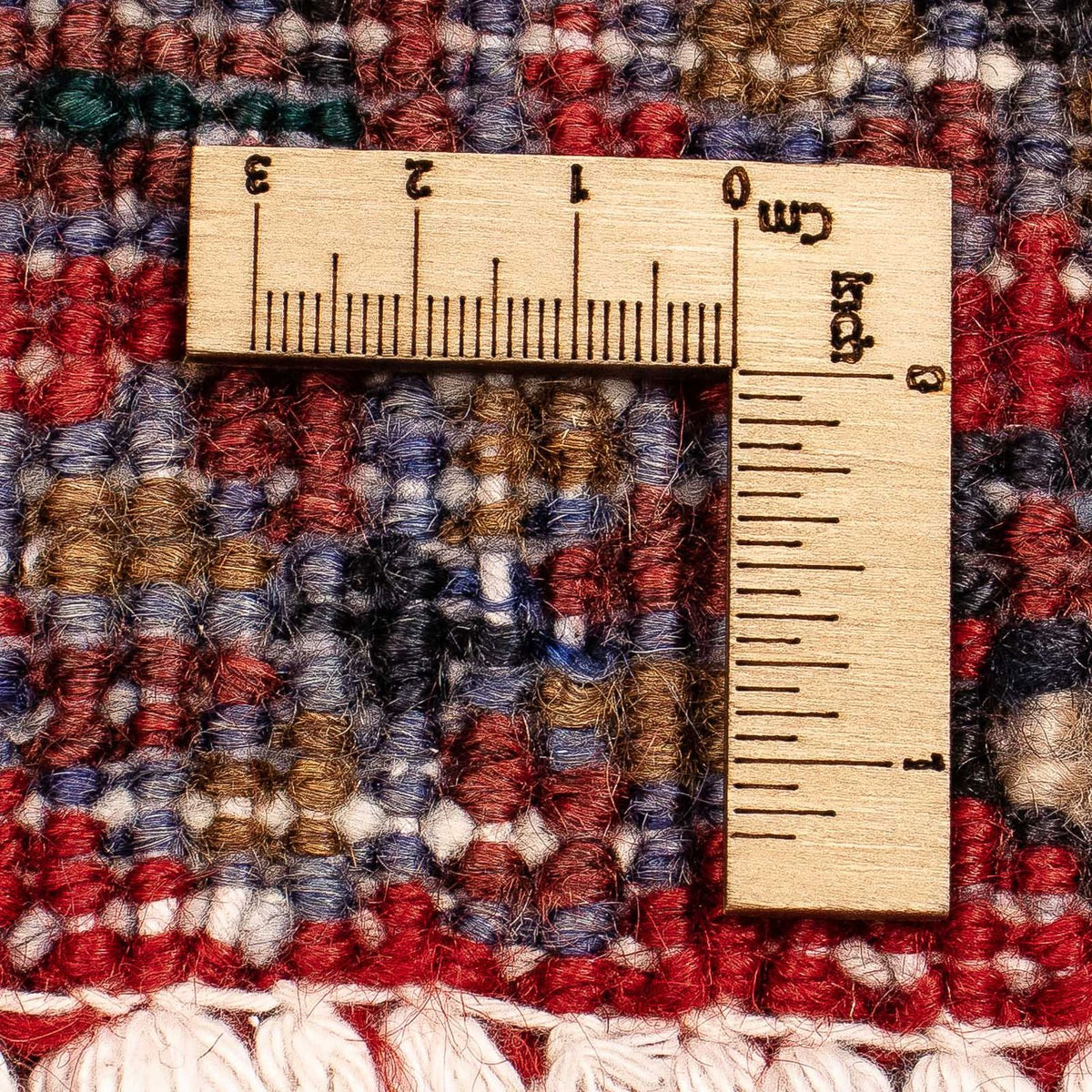 Alfombra persa - Nómada - 390 x 295 cm - rojo oscuro