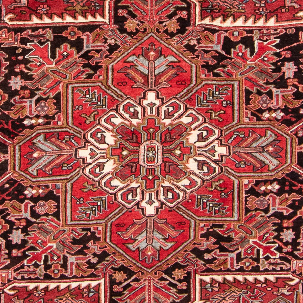 Alfombra persa - Nómada - 342 x 252 cm - rojo claro