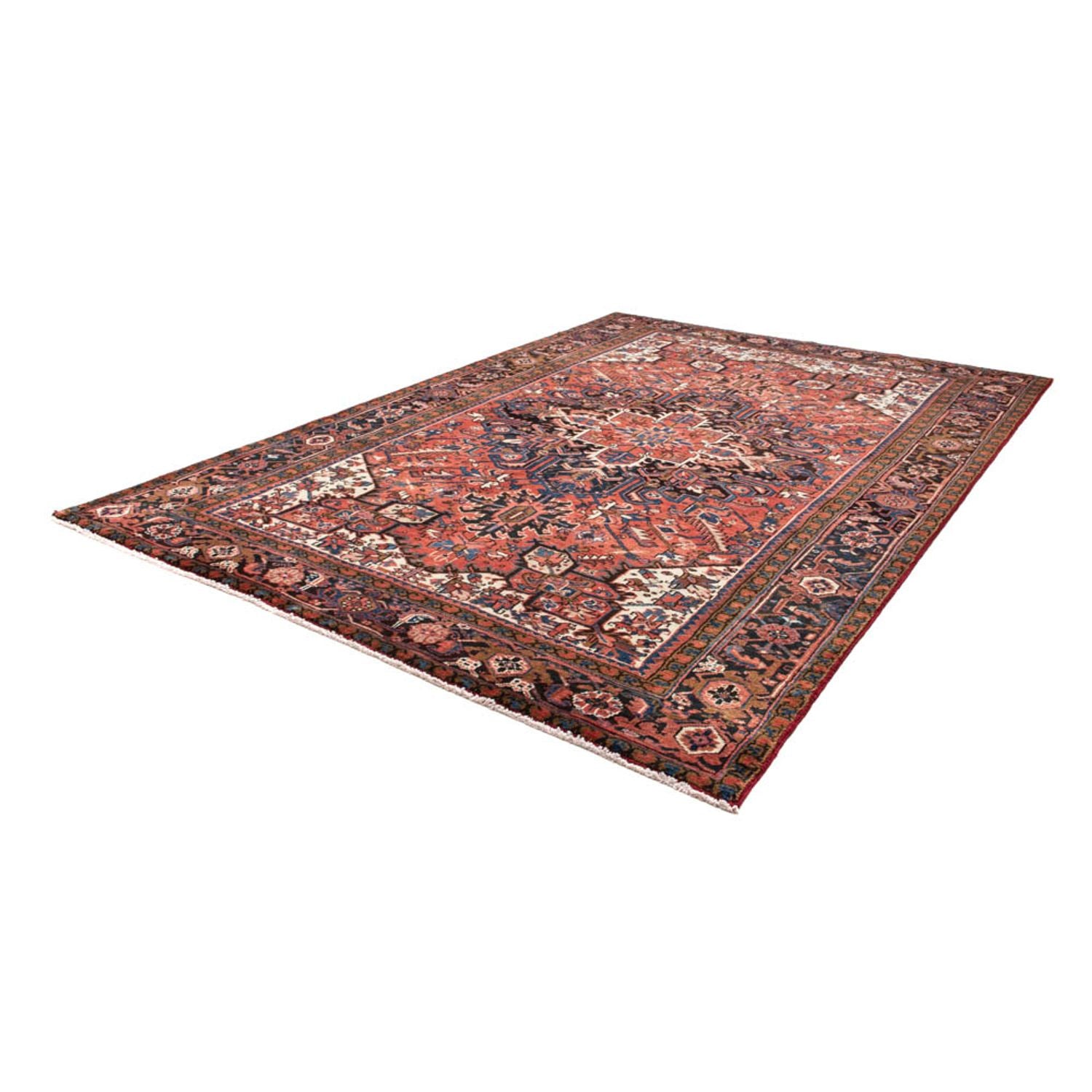 Alfombra persa - Nómada - 330 x 229 cm - rojo oscuro