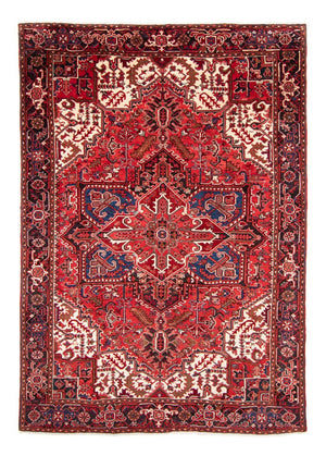 Alfombra persa - Nómada - 350 x 238 cm - rojo oscuro