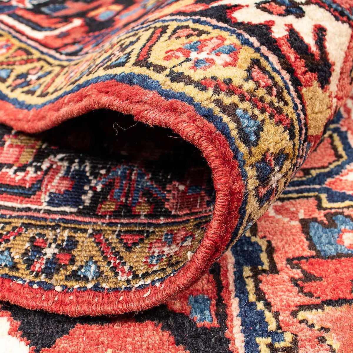 Alfombra persa - Nómada - 344 x 240 cm - rojo claro