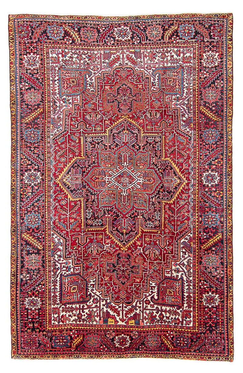 Alfombra persa - Nómada - 358 x 245 cm - rojo claro