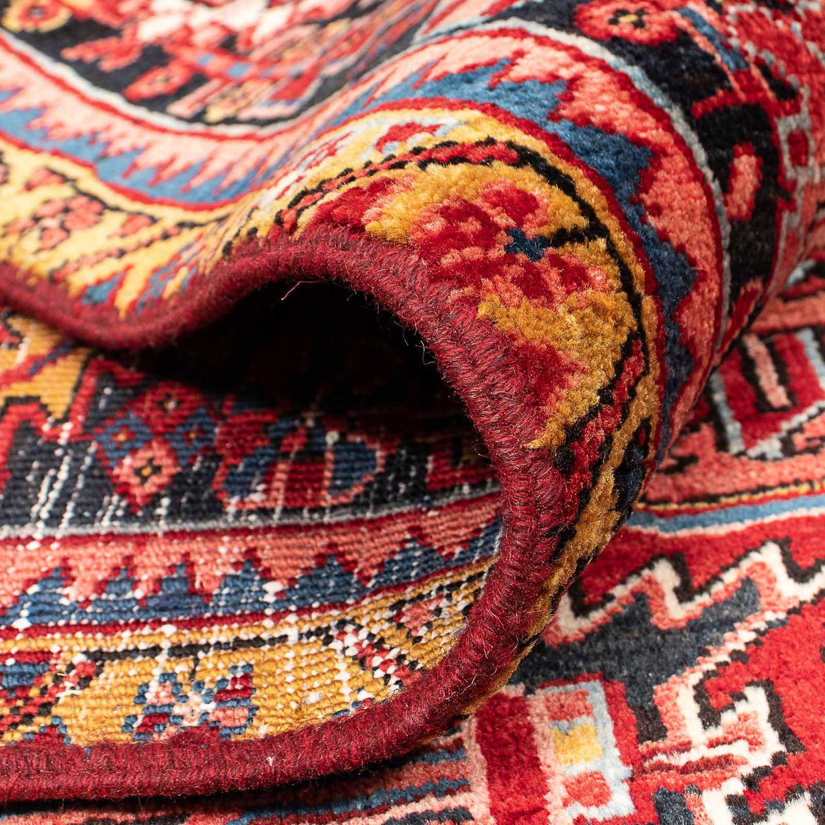 Alfombra persa - Nómada - 358 x 245 cm - rojo claro