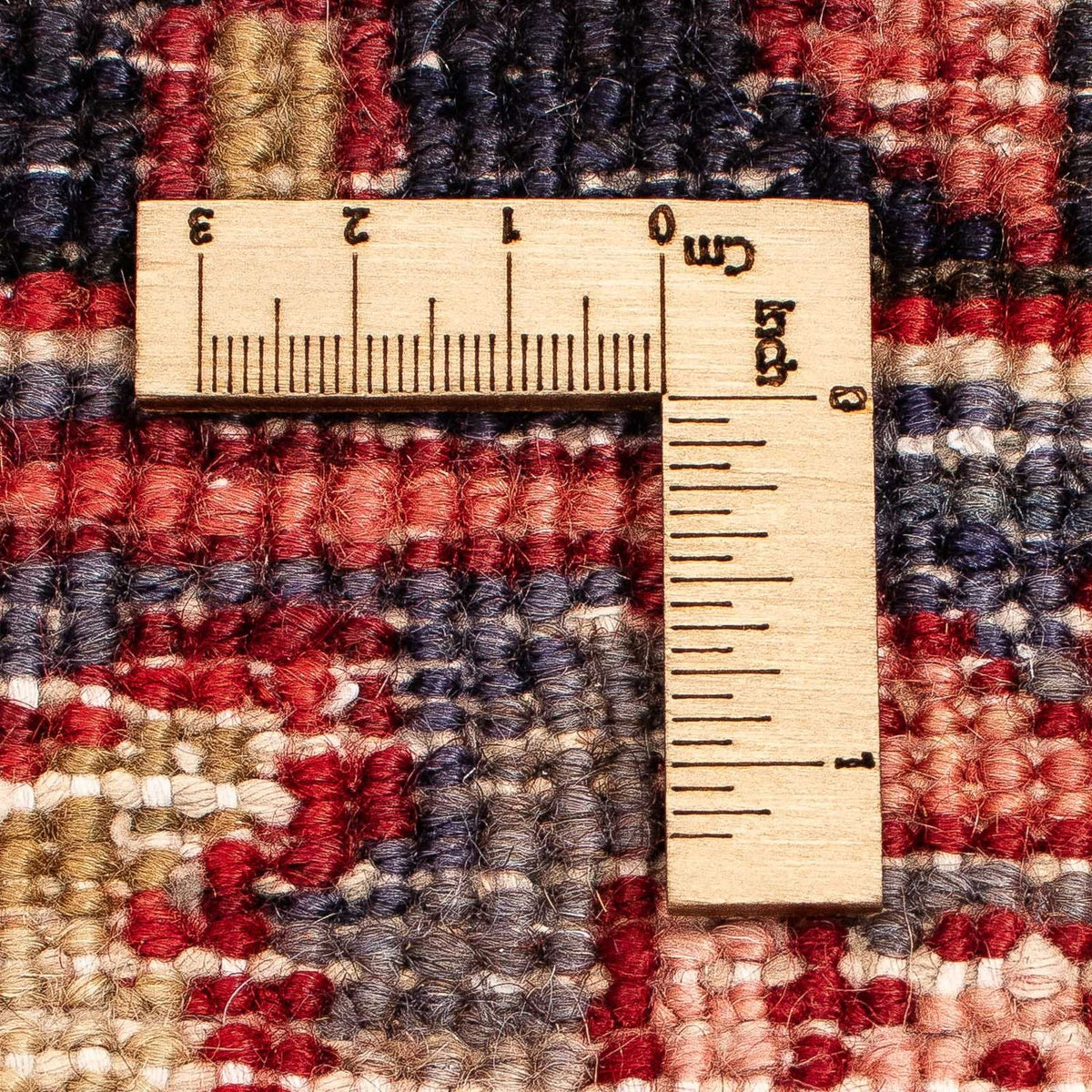 Alfombra persa - Nómada - 400 x 310 cm - rojo oscuro